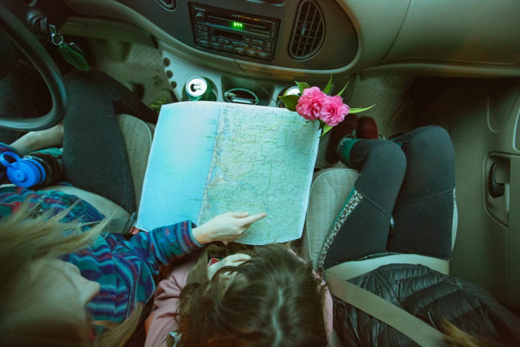 Route planning for an Oregon road trip