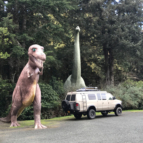 Port Orford Prehistoric Gardens - Oregon