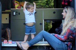 Gretchen Bayless and Taylor Hood from Roamerica Campervan Rentals in Portland Oregon