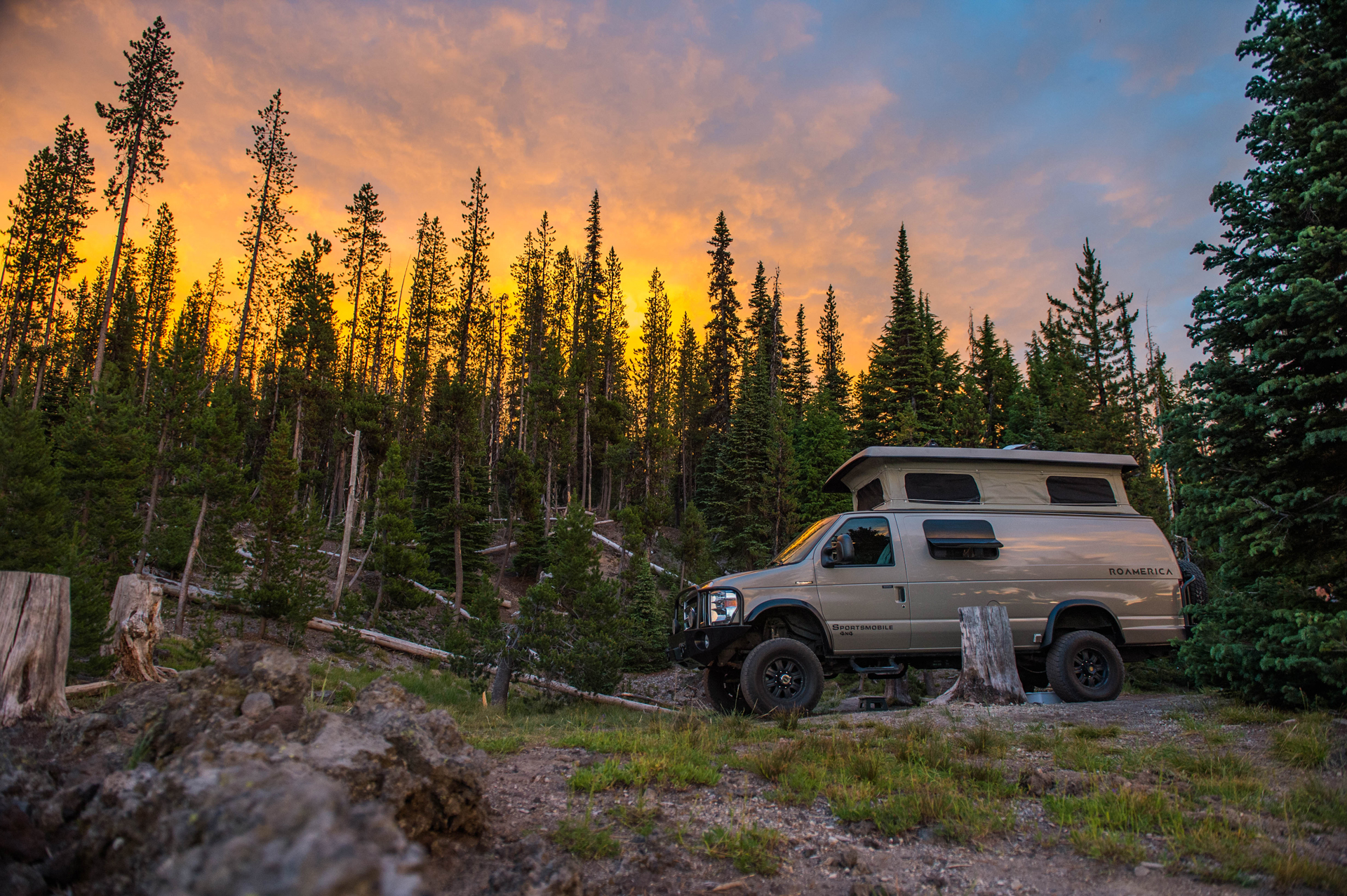 ROAMERICA Campervan Rentals in Portland Oregon