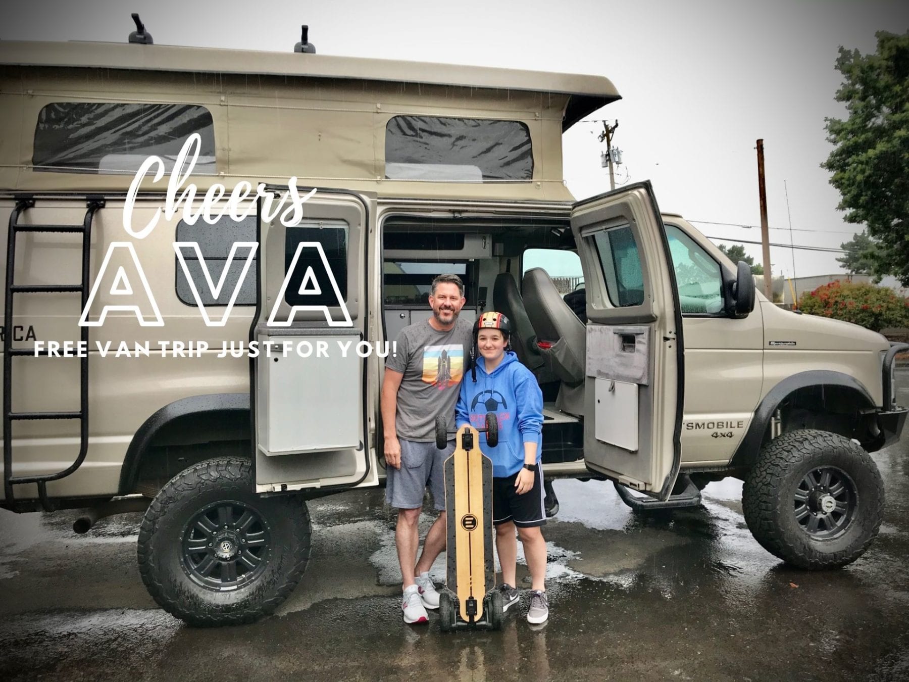 Free camper van trip for those affected by Covid-19 in Portland, Oregon