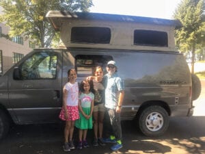 Adventure van starts today.