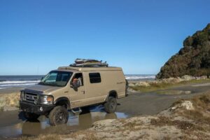 4x4 Camper van coastal bound!