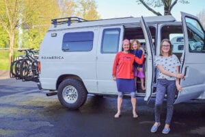 Camper van rentals for the girls adventure road-trip